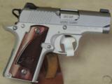 Kimber Micro Stainless Rosewood .380 ACP Caliber Pistol NIB S/N P0026131 - 1 of 5