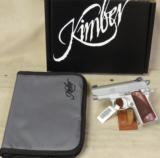 Kimber Micro Stainless Rosewood .380 ACP Caliber Pistol NIB S/N P0026131 - 2 of 5