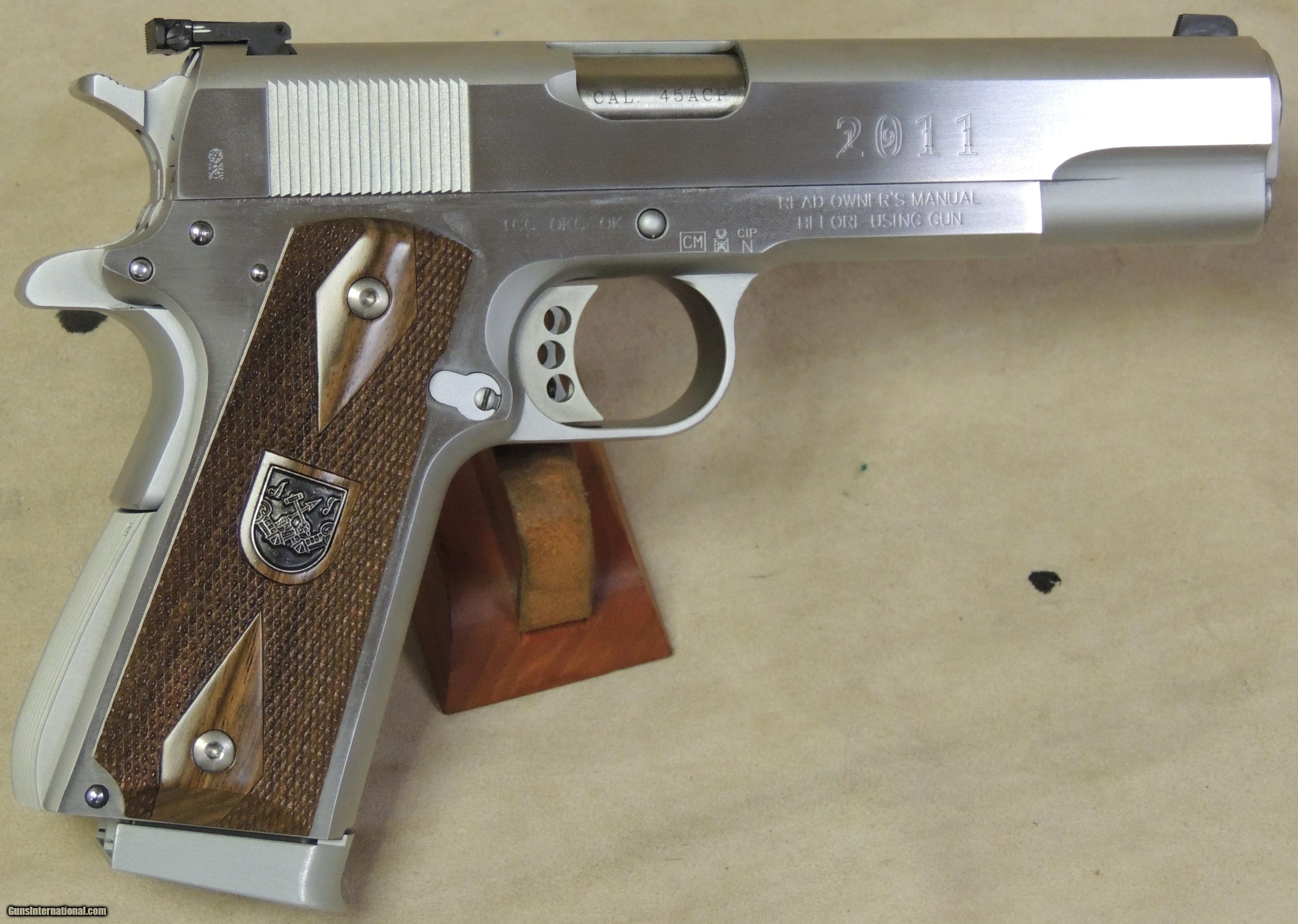 Arsenal Arms AF-2011 Double Barrel 1911 Pistol 45 ACP Caliber w/ Extras ...