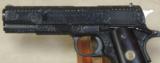Full Factory Engraved Colt 1911 Government Model MKIV .45 ACP Caliber Pistol NIB S/N 35545B70 - 6 of 17