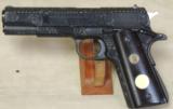 Full Factory Engraved Colt 1911 Government Model MKIV .45 ACP Caliber Pistol NIB S/N 35545B70 - 5 of 17