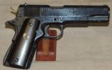 Full Factory Engraved Colt 1911 Government Model MKIV .45 ACP Caliber Pistol NIB S/N 35545B70 - 1 of 17
