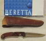 Beretta 3 3/4" Drop Point Hunter Knife with Cocobolo Handle NIB - 7 of 7