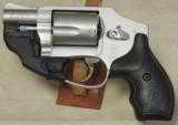 Smith & Wesson Model 642 Hammerless .38 Special Caliber Revolver w/ LaserMax Laser S/N CXT4944 - 1 of 5