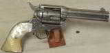 Colt 1st Gen Single Action Army RARE Silver & Factory Engraved .45 L.C. Revolver S/N 324603 - 10 of 19