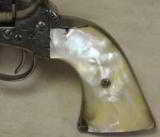 Colt 1st Gen Single Action Army RARE Silver & Factory Engraved .45 L.C. Revolver S/N 324603 - 2 of 19