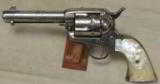 Colt 1st Gen Single Action Army RARE Silver & Factory Engraved .45 L.C. Revolver S/N 324603 - 1 of 19