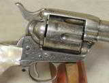 Colt 1st Gen Single Action Army RARE Silver & Factory Engraved .45 L.C. Revolver S/N 324603 - 12 of 19