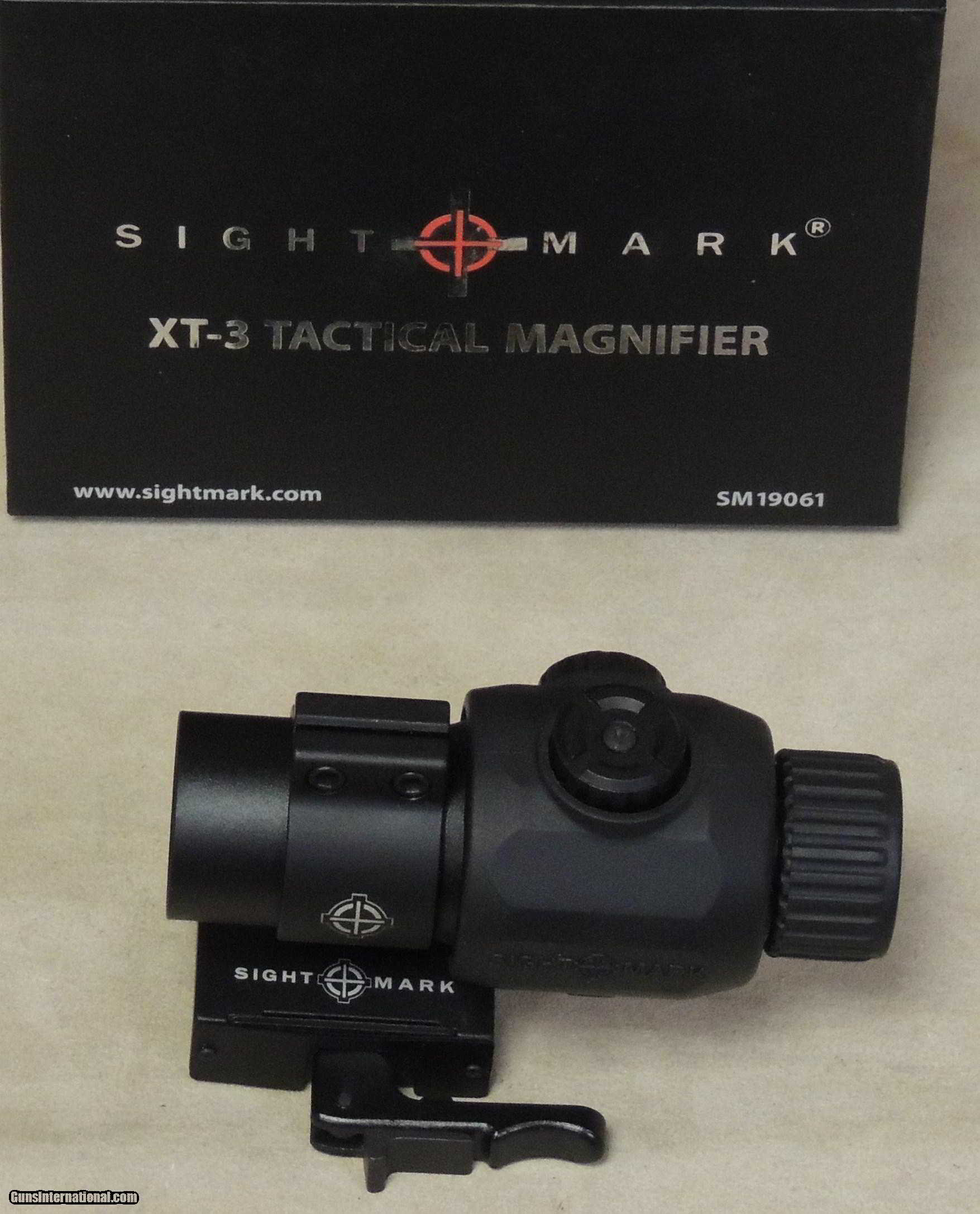 Sightmark Xt 3 Tactical Magnifier W Lqd Flip Mount Nib