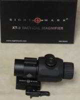 Sightmark XT-3 Tactical Magnifier w/ LQD Flip Mount NIB - 1 of 4