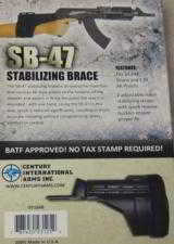 Century International Arms SB-47 Stabilizing Brace for AK-47 Pistol NIB - 2 of 4