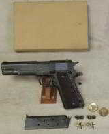WWII Colt 1911A1 Brigadier General H.W. Glattly's Pistol w/ Box & Stars S/N 827365
- 1 of 14