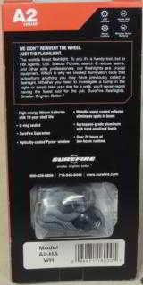 SureFire A2 Aviator Dual-Output 50 Lumen LED / Xenon Flashlight NEW - 3 of 3