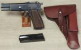 F.N. Browning Hi-Power Nazi Issued 9mm Caliber Pistol w/ Tangent Sight S/N 79818 - 7 of 8