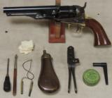 Cased Colt 1862 Police .36 Caliber Percussion Revolver S/N 11029 - 2 of 23