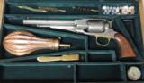 Cased Remington New Model Army .44 Caliber Percussion Revolver S/N 96849 - 1 of 16
