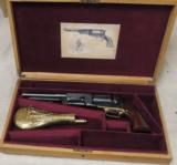 Cased Uberti 1847 Walker .44 Caliber Percussion Revolver S/N A93085 - 1 of 13