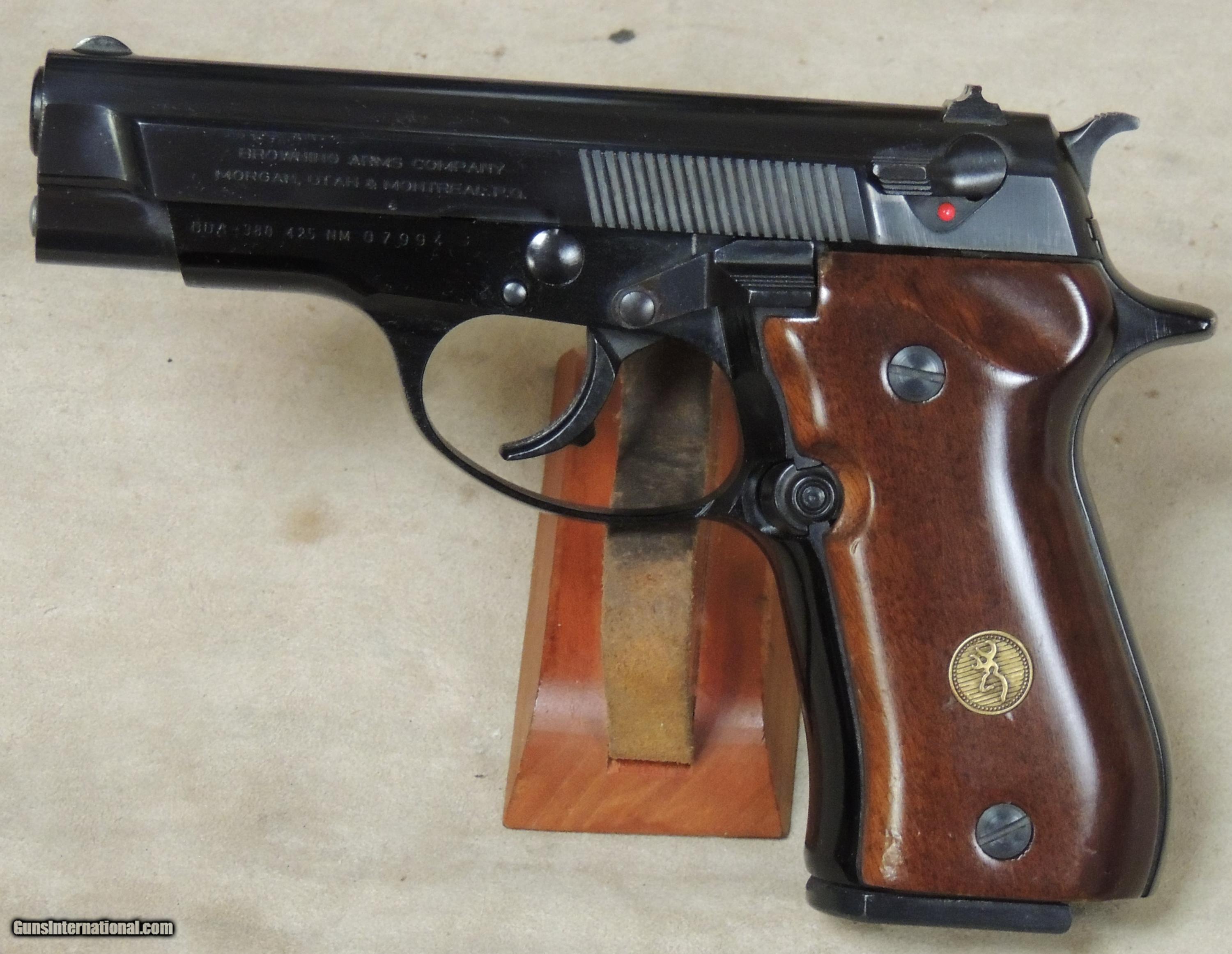 Browning BDA-380 Blued .380 ACP Caliber Pistol Rare NIB S/N 425NM07994