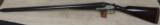 Tobin Arms Mfg Co. 12 GA High Grade Side By Side Shotgun S/N 11107