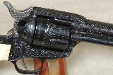Colt Engraved Single Action Army SAA .45 Colt Caliber Revolver S/N 3970SA - 9 of 11