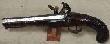 H.W. Mortimer London Gun Maker To His Majesty British 52 Caliber Heavy Flintlock Pistol - 1 of 12