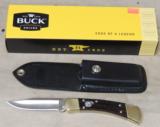 Buck 110 Hunter Folding Auto Knife & Sheath NEW - 1 of 6