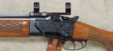 RARE BRNO Model ZH 305 .22 Savage Over 12 GA Combination Gun S/N 326080 - 5 of 12