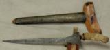 Antique Java/Indonesia/Philippine Keris Dagger * Hand Carved Bone Handle *Watered Steel - 5 of 10