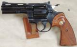 Colt Python .357 Magnum Caliber 4" Revolver *Box & Paperwork S/N 17375 - 1 of 14