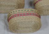 Antiqie 10 pc Native American Nesting Baskets & Lids *Northern California Yakima - 5 of 7