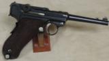 Rare DWM Swiss Commercial Contract Abercrombie And Fitch 7.65mm / 30 Caliber Luger Pistol S/N 2860iXX - 8 of 15