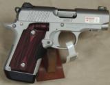 Kimber Micro9 Stainless Rosewood Laser Grip .9mm Caliber Pistol NIB S/N PB0150463XX - 4 of 5