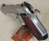 Kimber Micro9 Stainless Rosewood Laser Grip .9mm Caliber Pistol NIB S/N PB0150463XX - 2 of 5