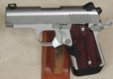 Kimber Micro9 Stainless Rosewood Laser Grip .9mm Caliber Pistol NIB S/N PB0150463XX - 1 of 5
