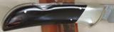 Beretta Damascus Folder Knife w/ Buffalo Horn Handle - 12 of 13