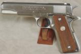 Colt 1911 Nickel Finish Government Model .45 ACP Caliber MKIV Series 70 Pistol S/N 70B45964XX - 2 of 9