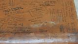 WWII Leather Navigation Kit Portfolio Dated 1943 *Signed By Over 100 USAAF & Army Personel - 3 of 11