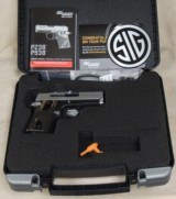 Sig Sauer P938 Blackwood Compact 9mm Caliber Micro 1911 Pistol NIB S/N 52E034220XX - 5 of 5