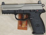 FNH FNX-9 Two Tone 9mm Caliber Pistol FX1U027245 - 1 of 5