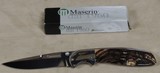 Browning Mammoth Tusk Folding Knife *Maserin Re-Work - 1 of 4