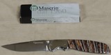 Browning Mammoth Tooth Folding Knife *Maserin Re-Work - 1 of 5