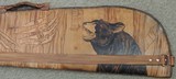 Limited Edition Black Bear Hand Tooled Leather Rifle Case - 5 of 7