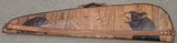 Limited Edition Black Bear Hand Tooled Leather Rifle Case - 4 of 7