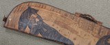 Limited Edition Black Bear Hand Tooled Leather Rifle Case - 2 of 7