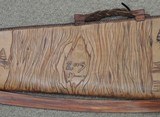 Limited Edition White-Tail Deer Hand Tooled Leather Rifle Case - 3 of 8