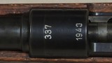Mauser "337" Mod K-98 Rare 1940 8mm Mauser Caliber Military Rifle S/N 5368DXX - 15 of 20