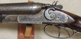 American Gun Co Wells Fargo & Co. Marked 12 GA Hammer Shotgun w/ Damascus Barrels S/N 115684 - 3 of 12