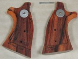 Smith & Wesson K or Large Frame Target Rosewood Presenation Grips #3 - 2 of 4