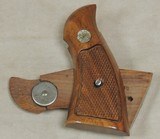 Smith & Wesson K or Large Frame Square Butt Walnut Grips #2 - 4 of 4