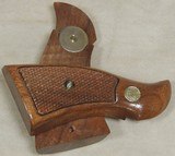 Smith & Wesson K or Large Frame Square Butt Walnut Grips #2 - 3 of 4